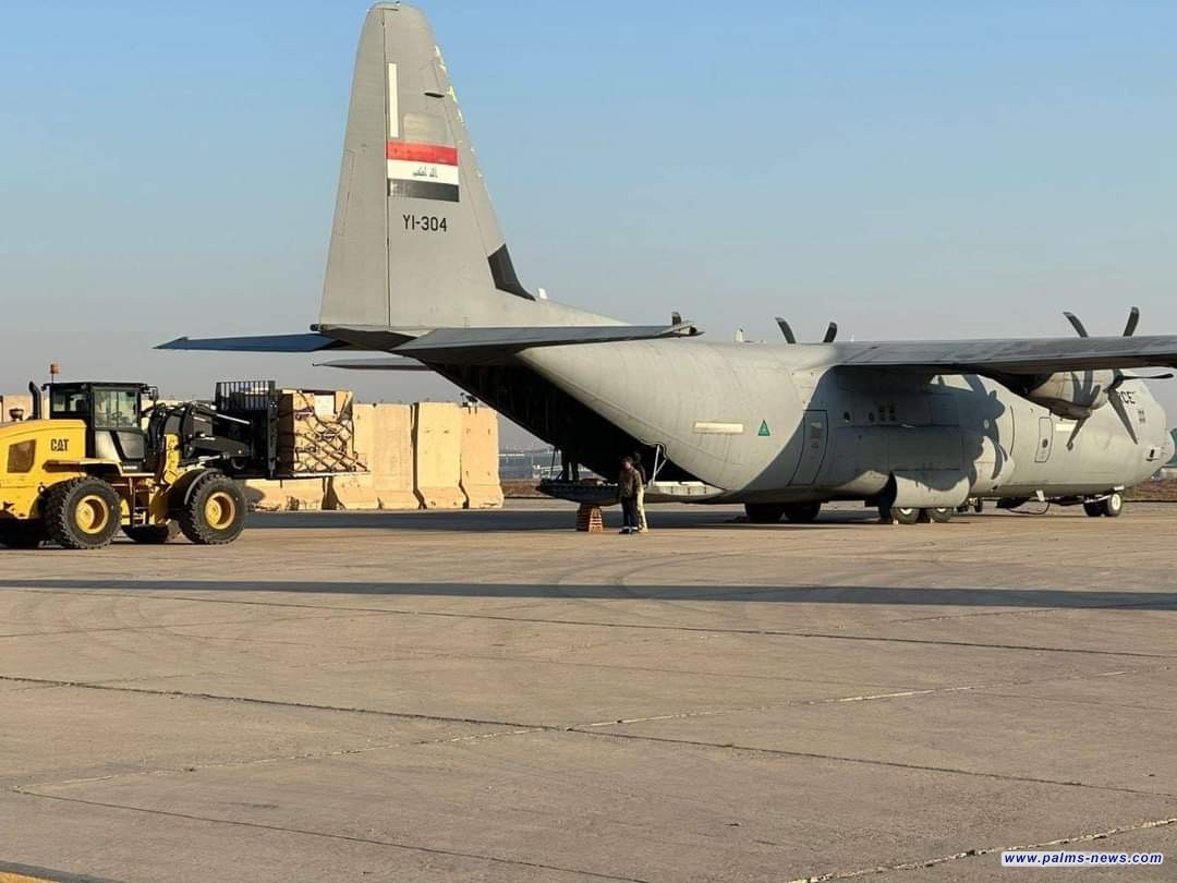 انطلاق شحنة جديدة من المساعدات العراقية إلى غزة