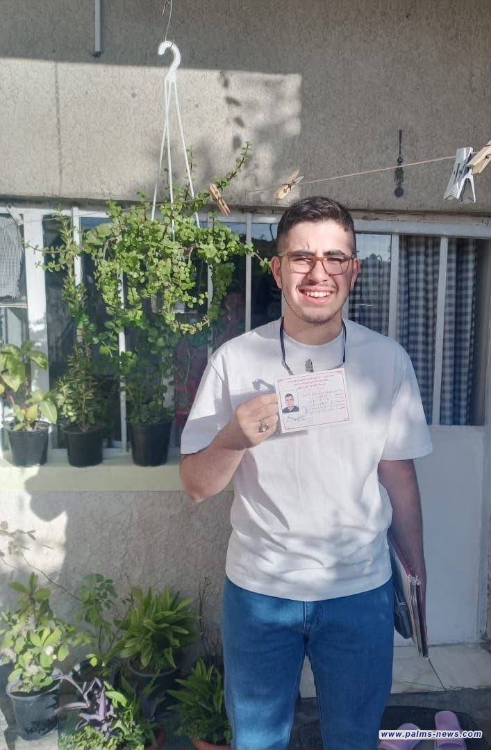الطالب منتظر ميثم فالح، الأول على العراق بمعدل 100.