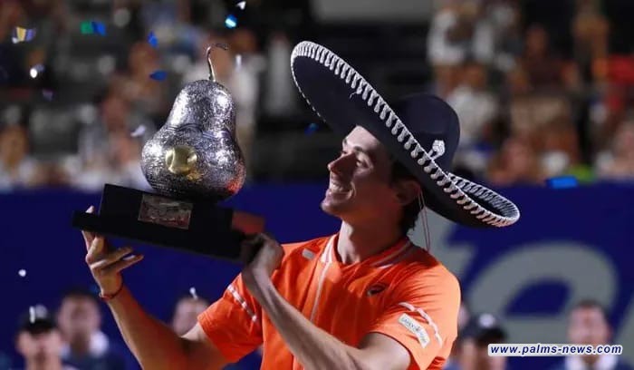 الأسترالي أليكس دي مينو بتوج بلقب بطولة أكابولكو المفتوحة للتنس للمرة الثانية على التوالي