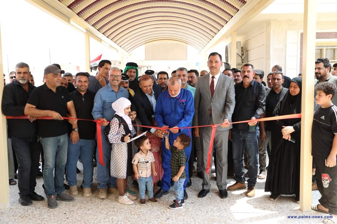 ميسان .. افتتاح مشروع بناء مدرسة نموذجية سعة (18) صفا