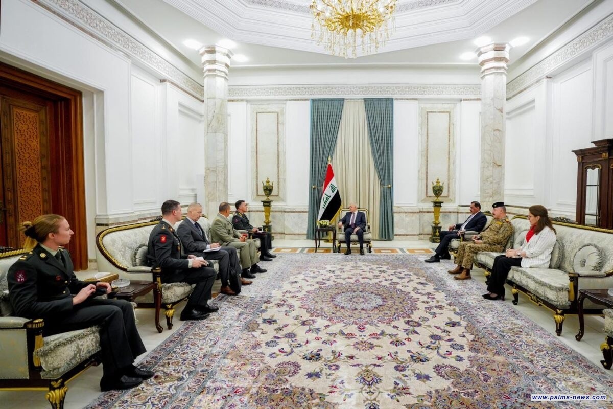رئيس الجمهورية يؤكد أهمية توسيع آفاق التعاون الثنائي بين العراق وحلف الناتو