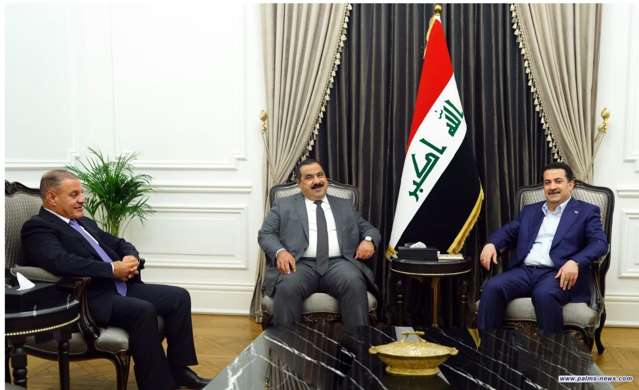 السوداني يبحث مع السامرائي والجبوري تطورات الشأن السياسي