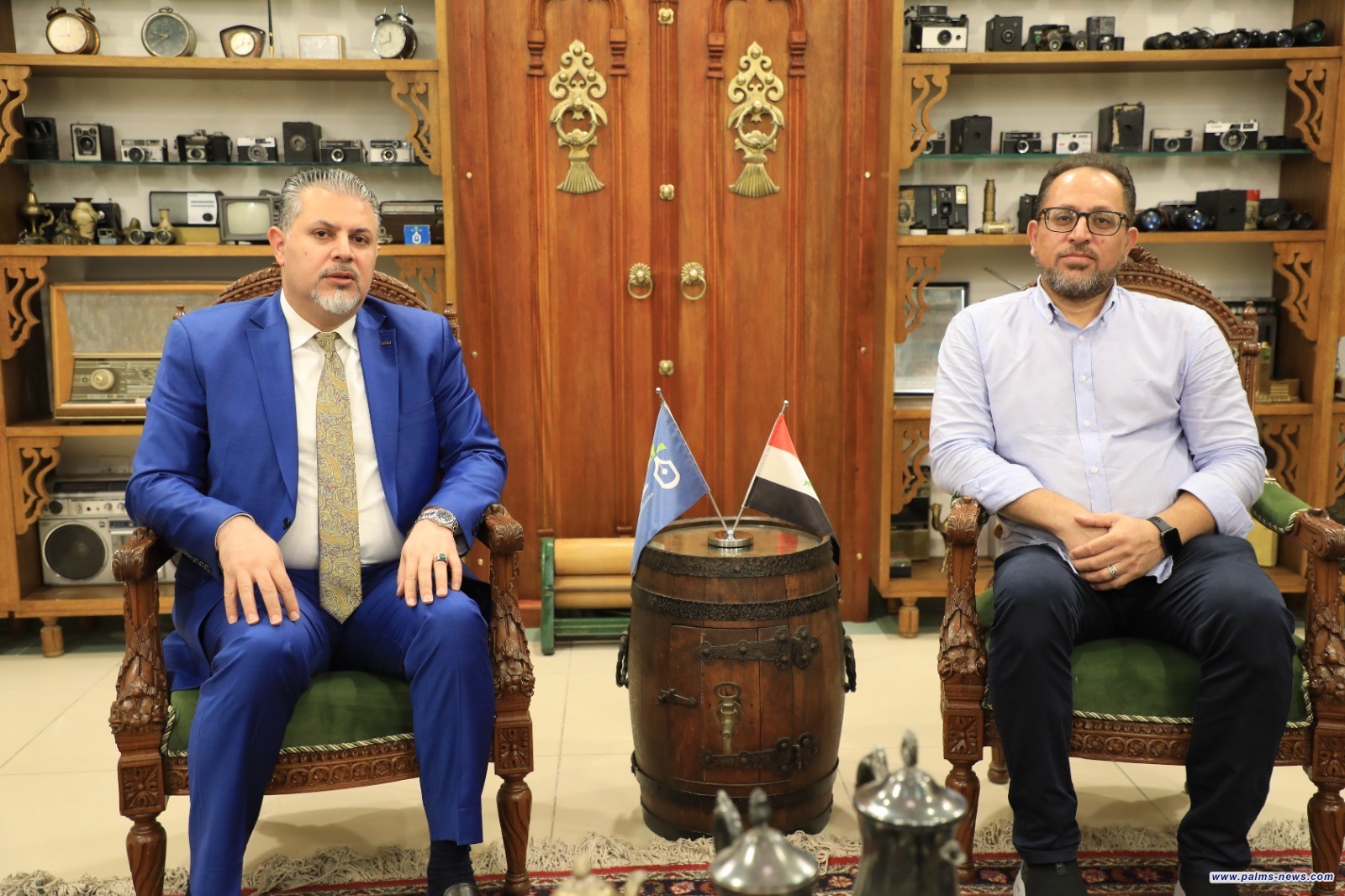 يونسكو العراق ونخيل عراقي يناقشان اطلاق خارطة رقمية للثقافة العراقية