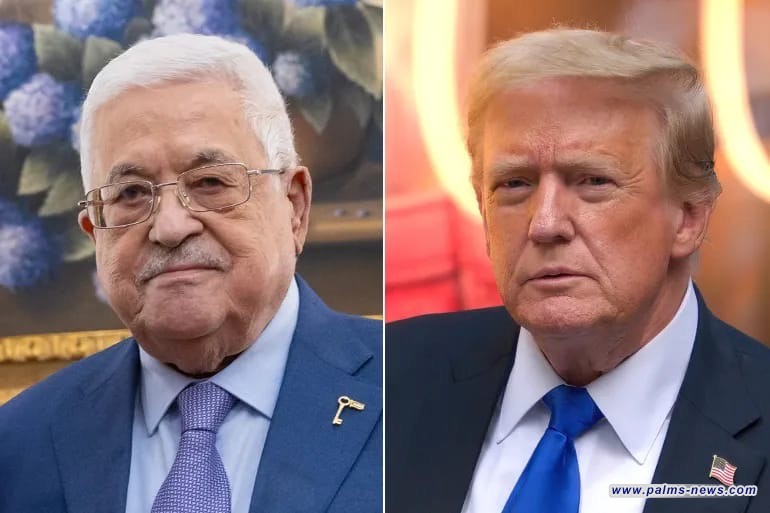 ترامب ينشر رسالة من عباس قبل استقباله نتنياهو