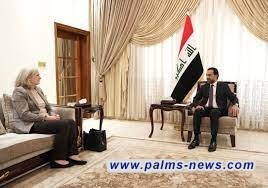 الحلبوسي يستقبل السفيرة الأميركية لدى العراق ألينا رومانوسكي