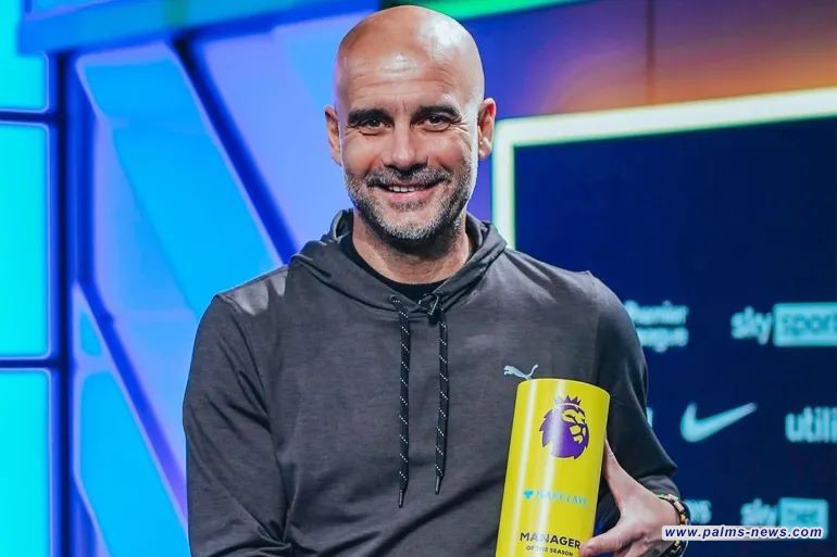 غوارديولا يفوز بجائزة "أفضل مدرب" في الدوري الإنجليزي