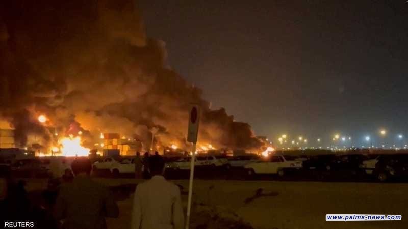 وزارة الدفاع تنفي وجود  شحنة عسكرية في انفجار ميناء الشهيد رجائي