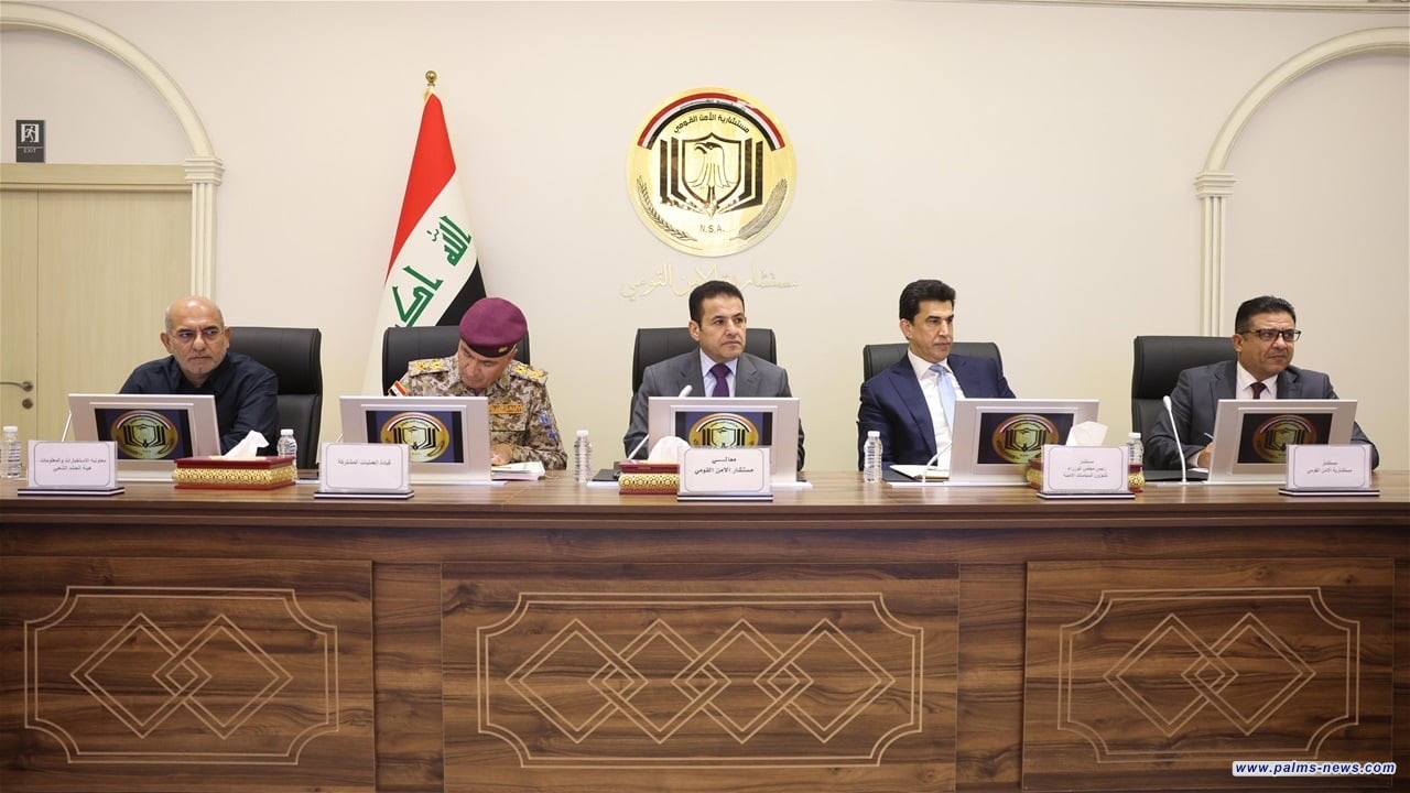 الأعرجي يترأس اجتماع مجلس الاستخبارات الوطني