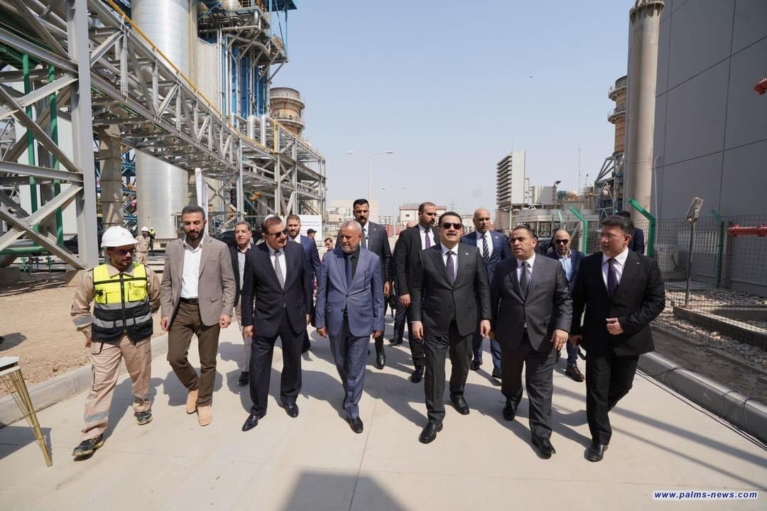 السوداني يفتتح محطة كهرباء العمارة الغازية