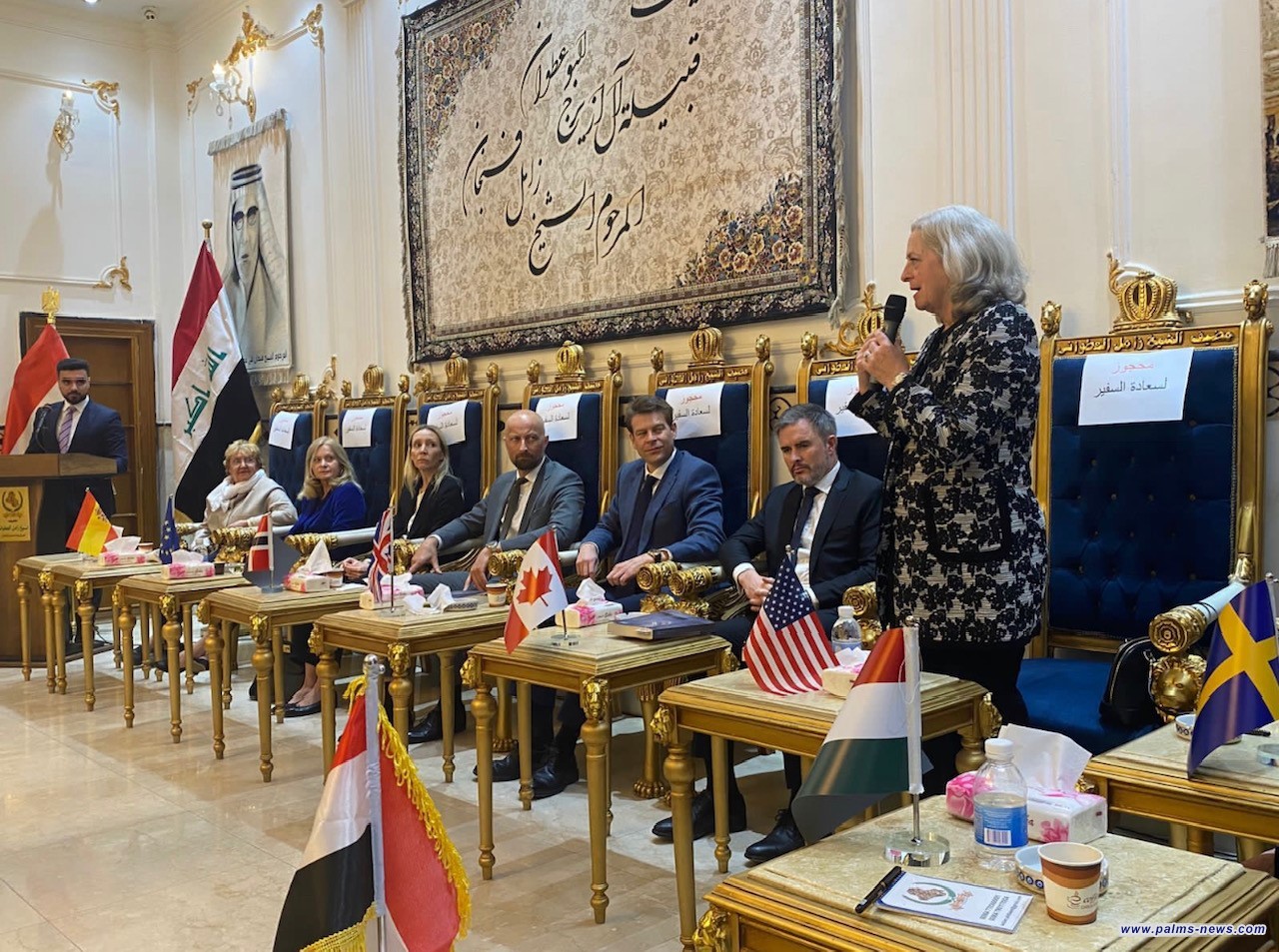 سفيرة أميركا عن شيوخ العشائر العراقية: رؤيتهم مهمة لبناء عراق أقوى