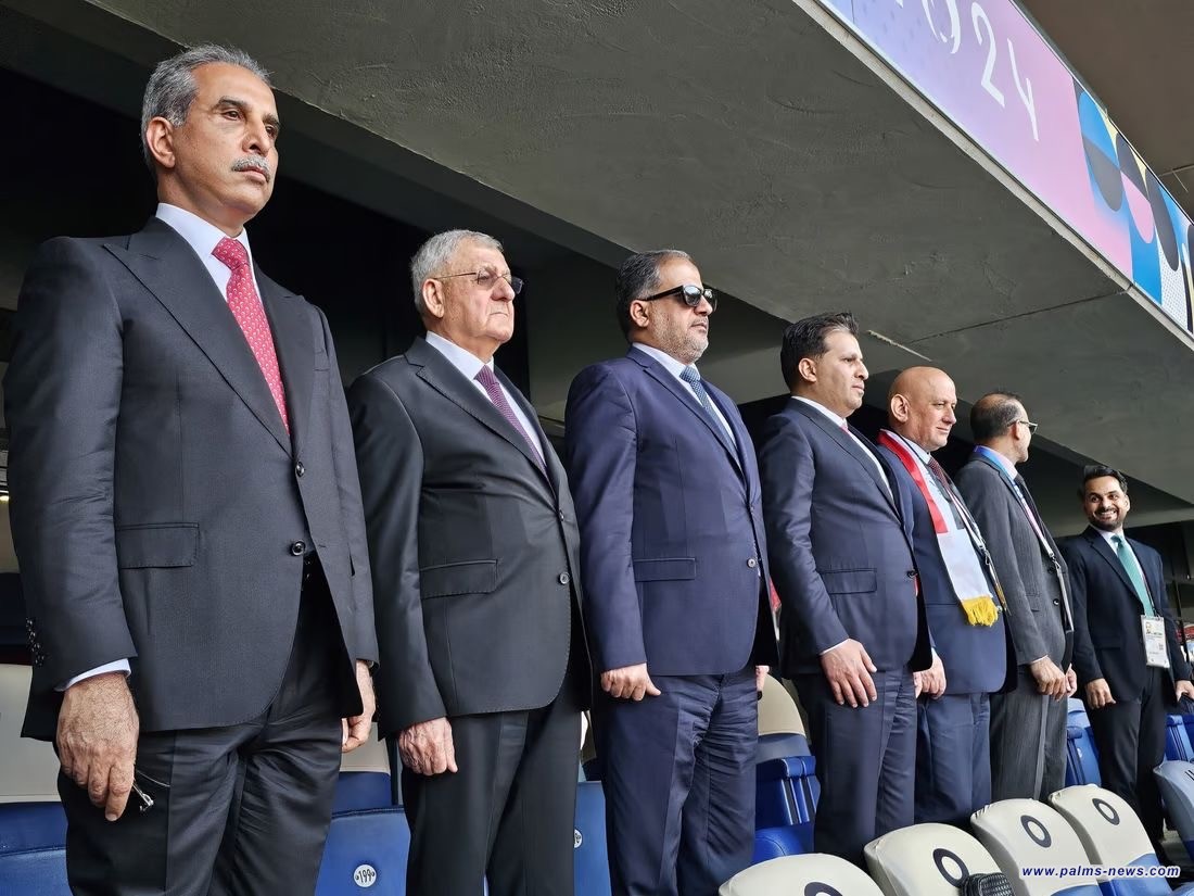 علي جاسم : نسيت آلام الإصابة في الهدف الثاني عندما شاهدت الرئيس العراقي واقفاً يصفق