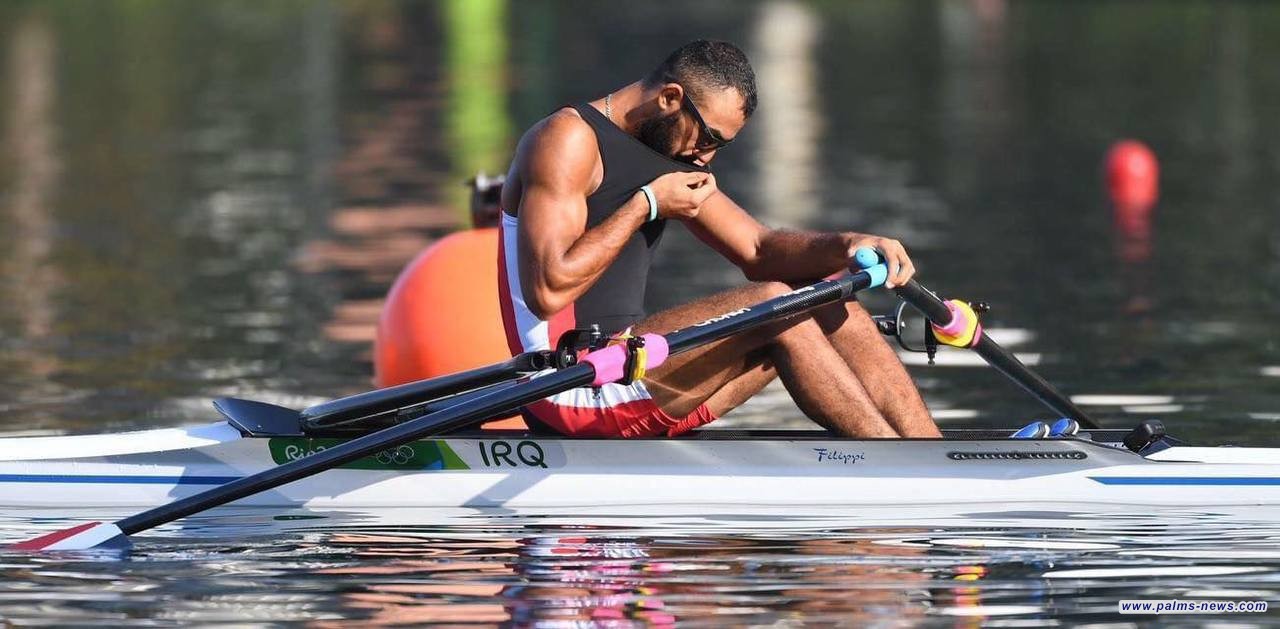 لاعب التجديف العراقي محمد الخفاجي يتأهل لنصف نهائي بطولة العالم في صربيا