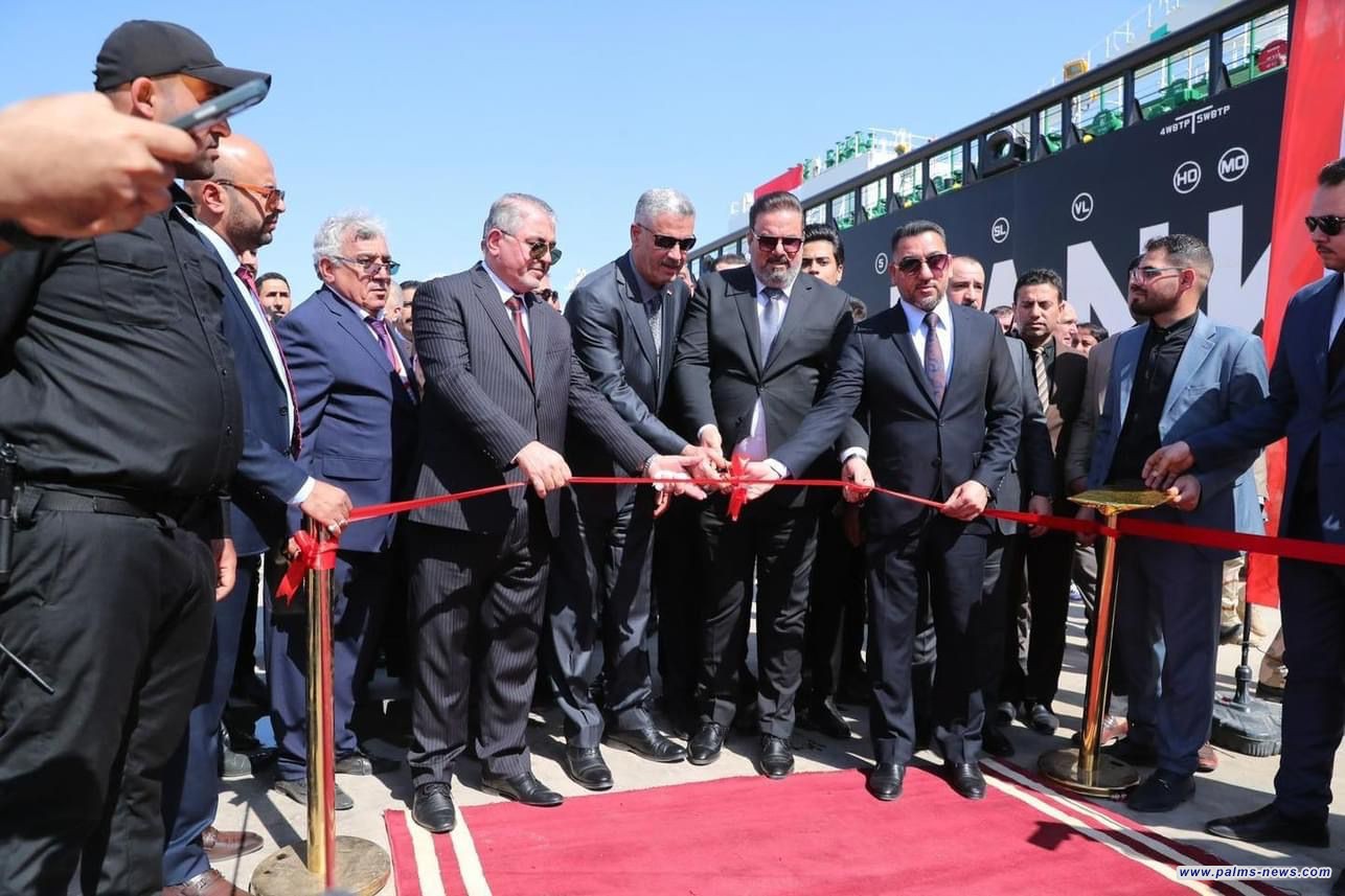 وزير النفط  يشارك في تدشين ناقلة النفط"سومر" في البصرة