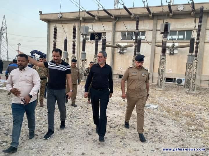 وزارة الكهرباء تصدر بياناً بشأن أسباب حرق محطة البكر في البصرة