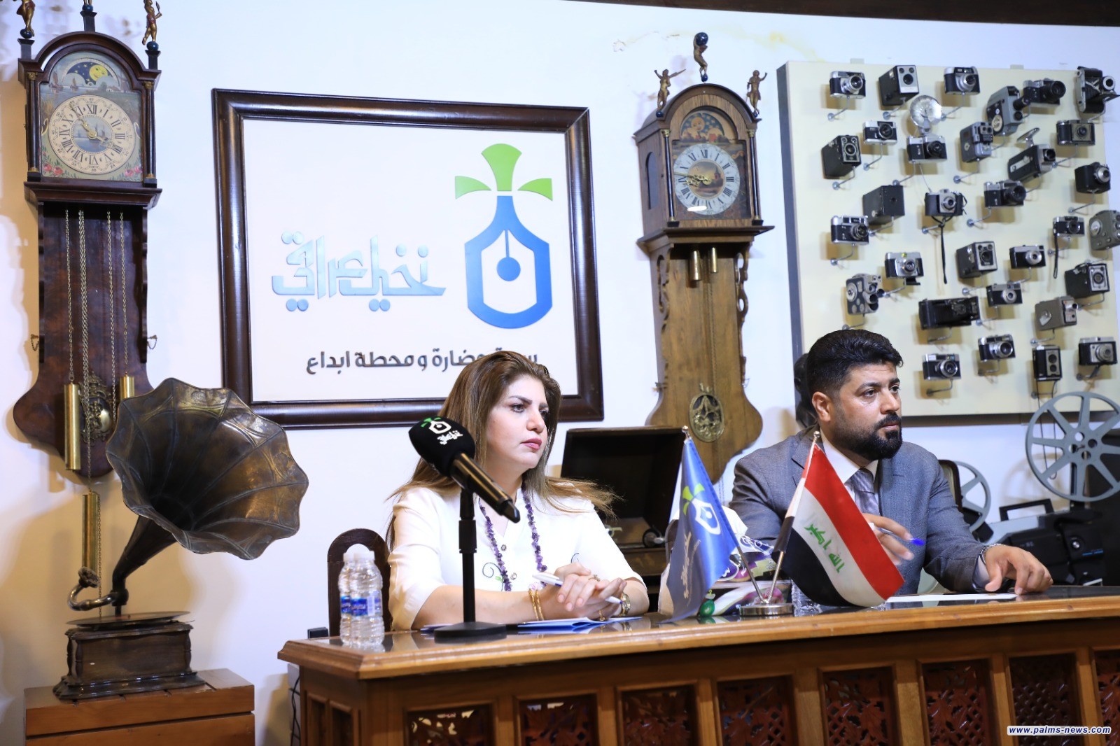 مركز العراق للثقافة والإعلام يعقد مؤتمره العاشر في نخيل عراقي