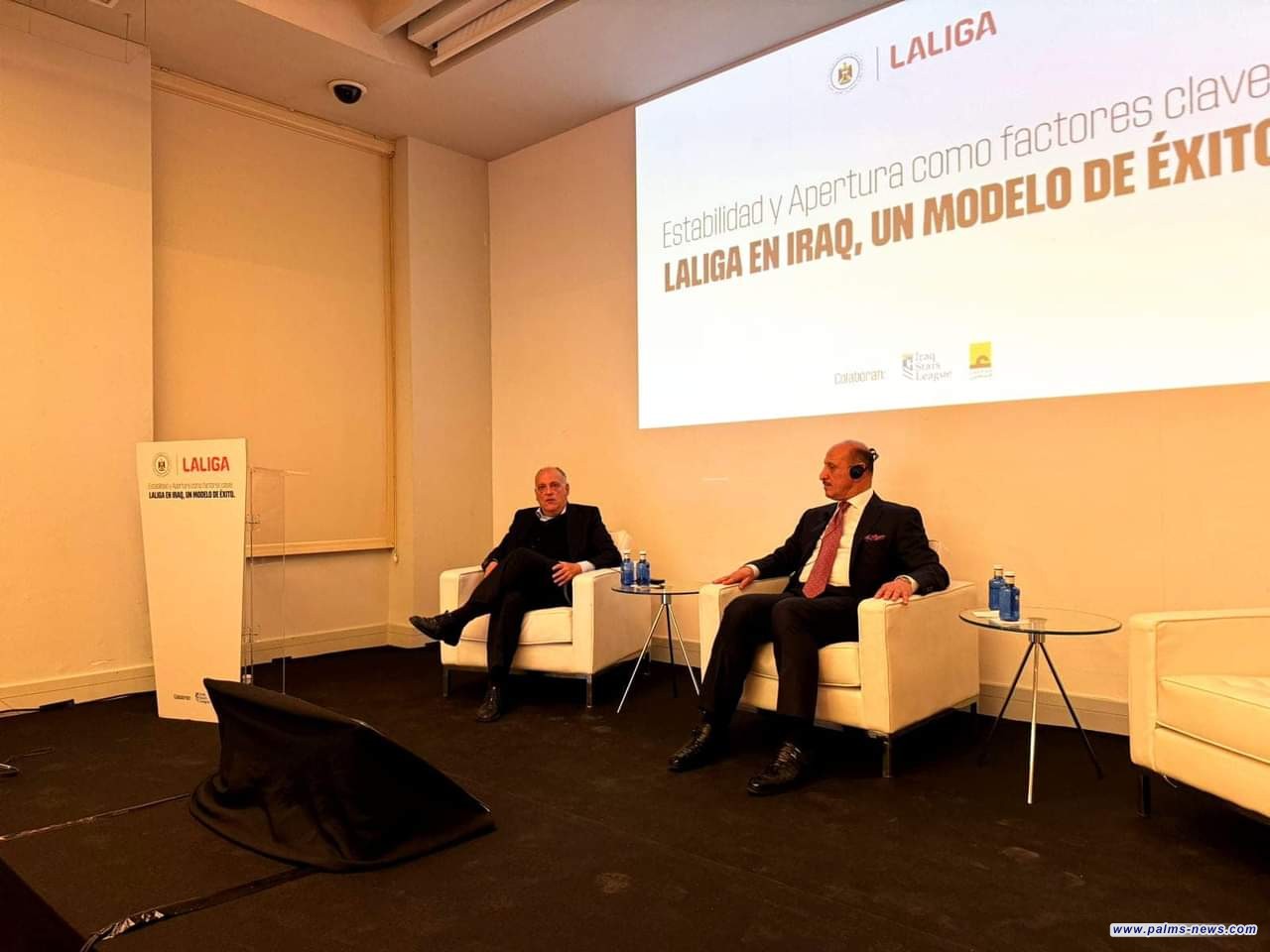 رئيس رابطة لاليغا : الدوري العراقي بدأ مرحلة التحول الشامل