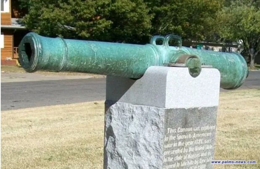 أمريكي يسرق مدفعا أثريا لسداد دينه