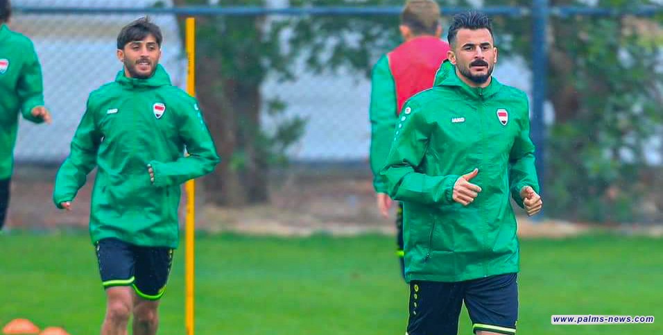 المنتخب العراقي يكثف تدريباته للقاء عمان المرتقب