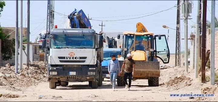 نخيل نيوز تنشر الأعمال المنجزة في المناطق المستهدفة لــــــ "ميسان"