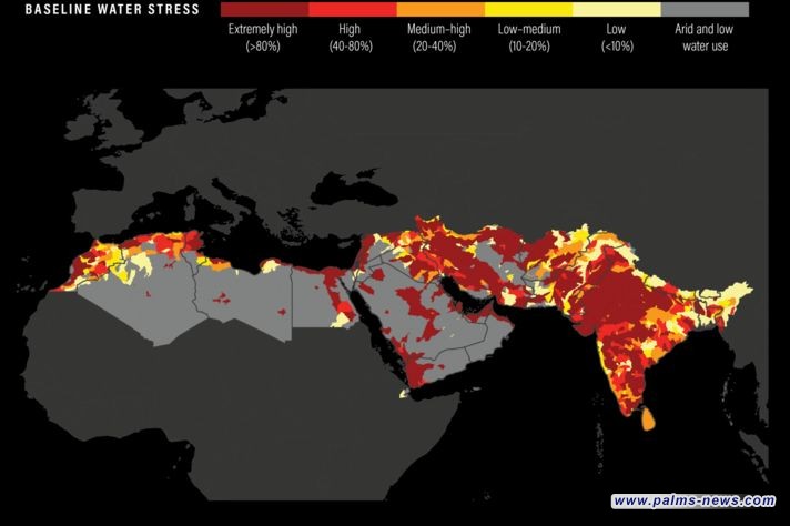 معهد الموارد المائية : 25 دولة حول العالم تواجه نقصاً