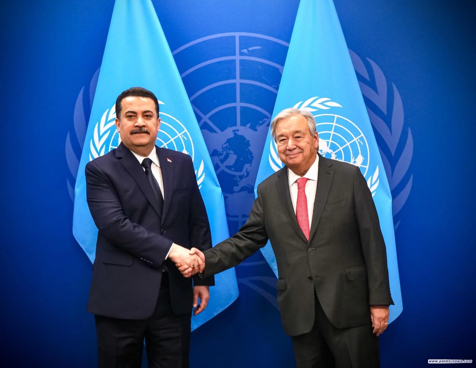 السوداني يوجه دعوة للأمين العام للأمم المتحدة لزيارة العراق