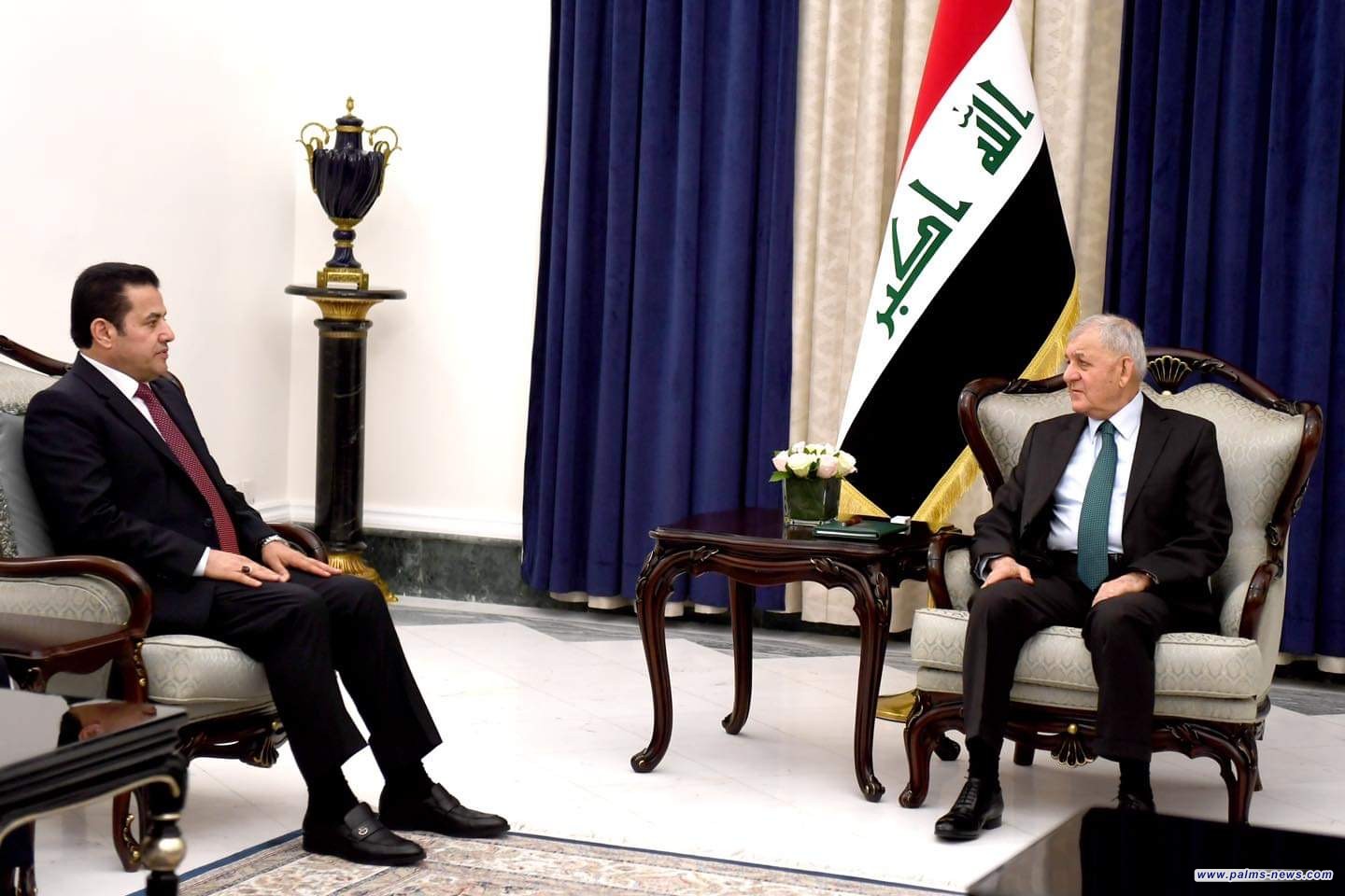 الرئيس العراقي يدعو لضرورة تخفيف التوترات وعدم الانجرار إلى اتساع دائرة الصراع