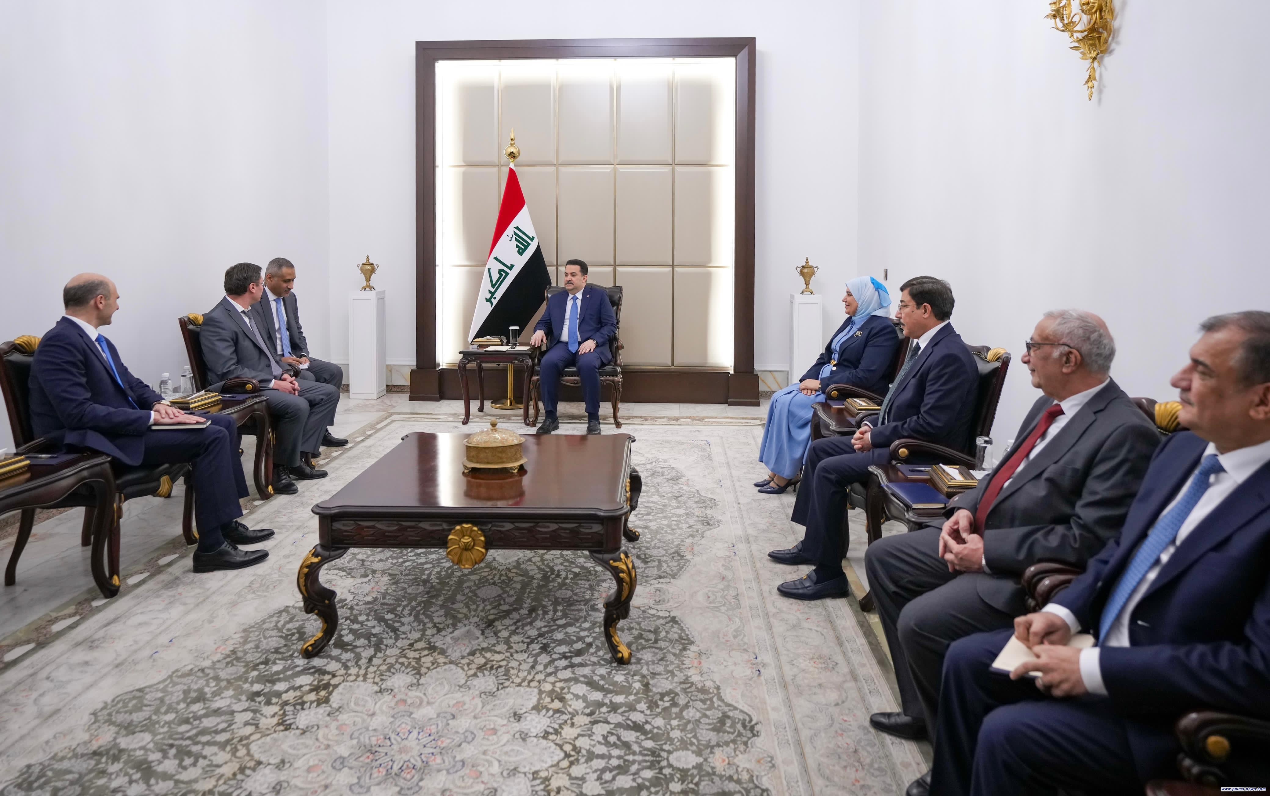 السوداني يستقبل رئيس بعثة صندوق النقد الدولي في العراق