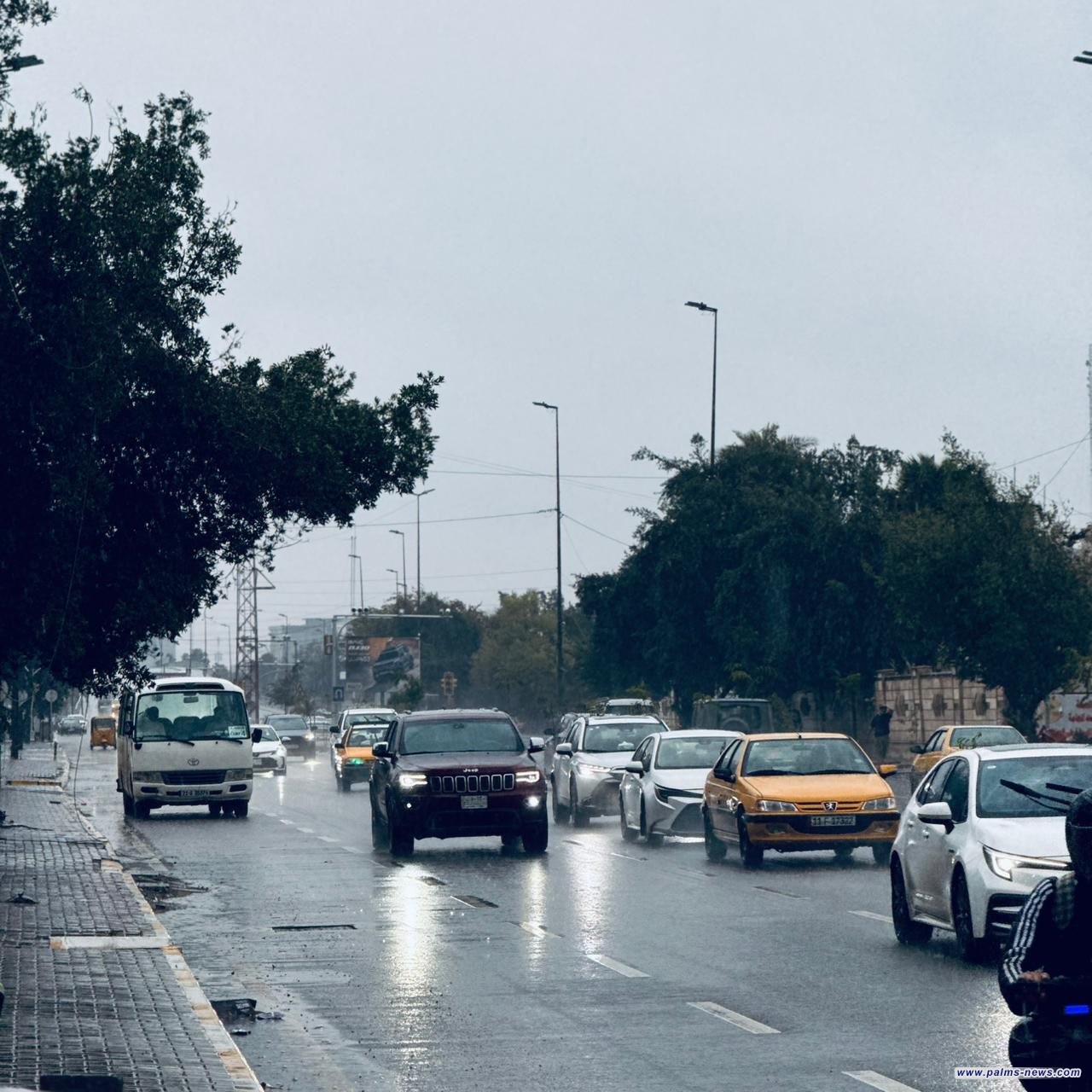 أمطار متواصلة وارتفاع طفيف بالحرارة خلال الأيام المقبلة في العراق