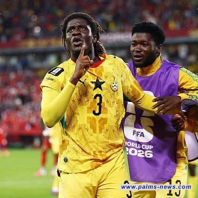 الغاني ييرينكي يصبح أصغر هدّاف في الوقت بدل الضائع بكأس العالم