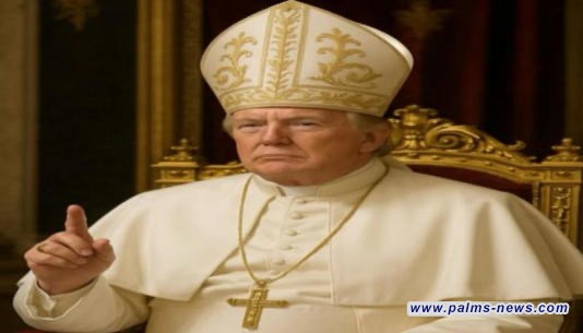 ترمب بزيّ بابا الفاتيكان.. صورة مثيرة في لحظة مفصلية