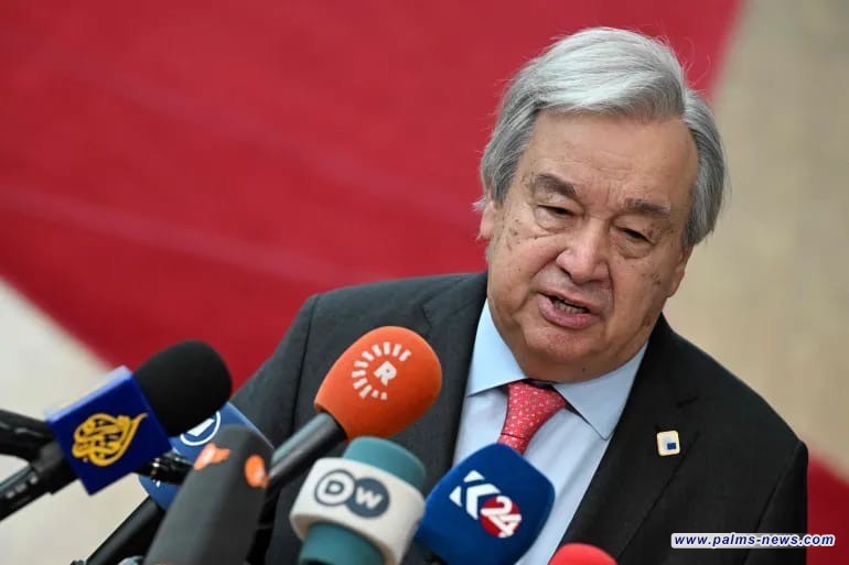 غوتيريش:- " يجب علينا أن نتمسك بالمبادئ في أوكرانيا كما هو الحال في غزة"