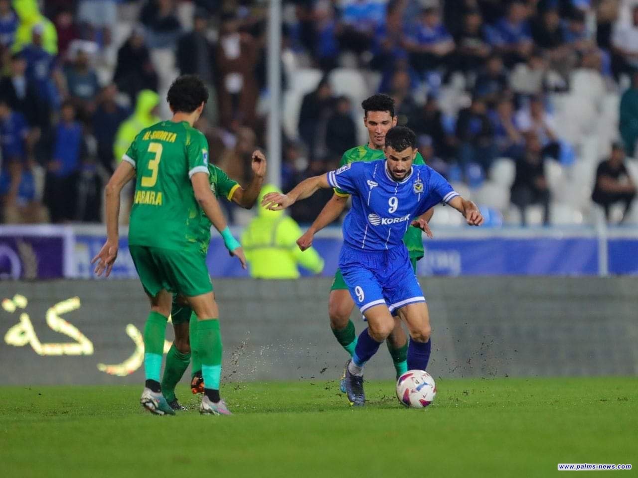 أيمن حسين يواصل صدارة هدافي دوري نجوم العراق