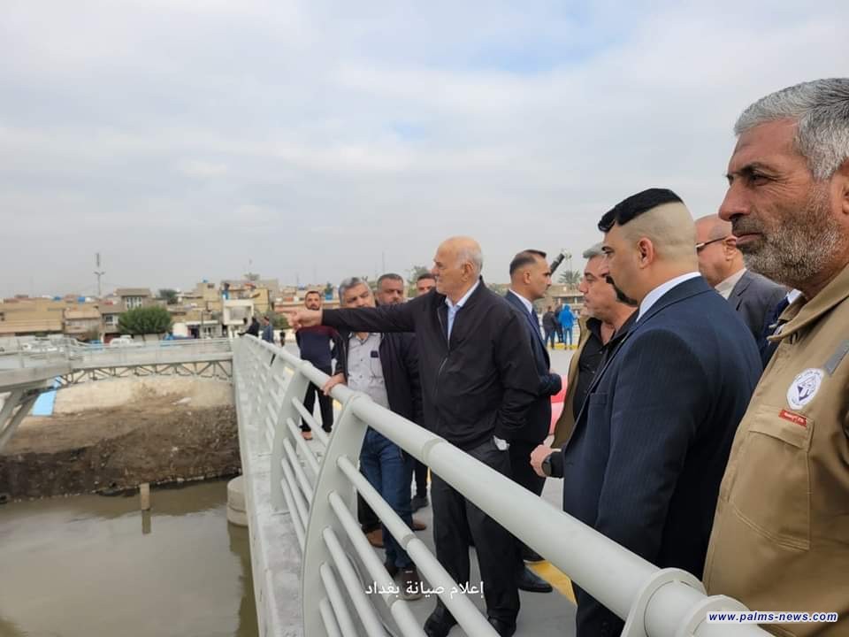 الموارد المائية تبدأ حملة إزالة التجاوزات والترسبات الطينية من جسر مشاة الكريعات