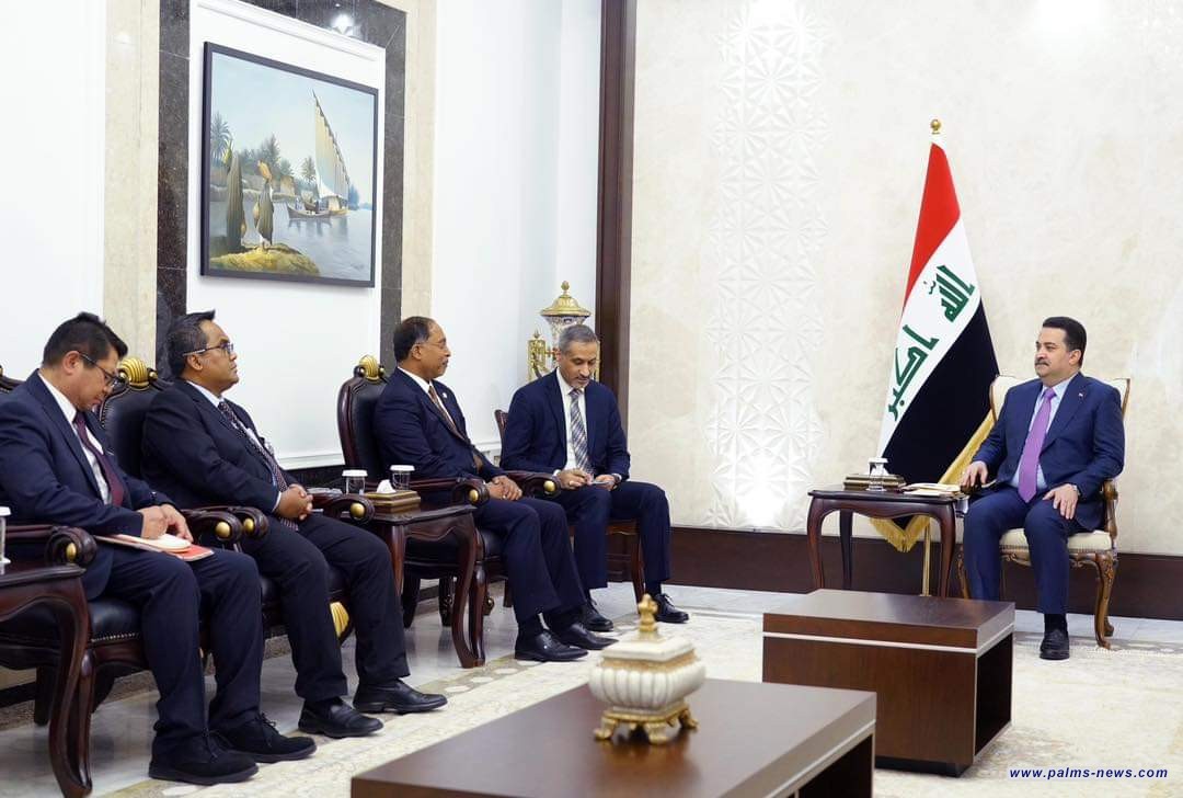العراق يبحث سبل العلاقات الثنائية وتنمية الشراكة مع ماليزيا