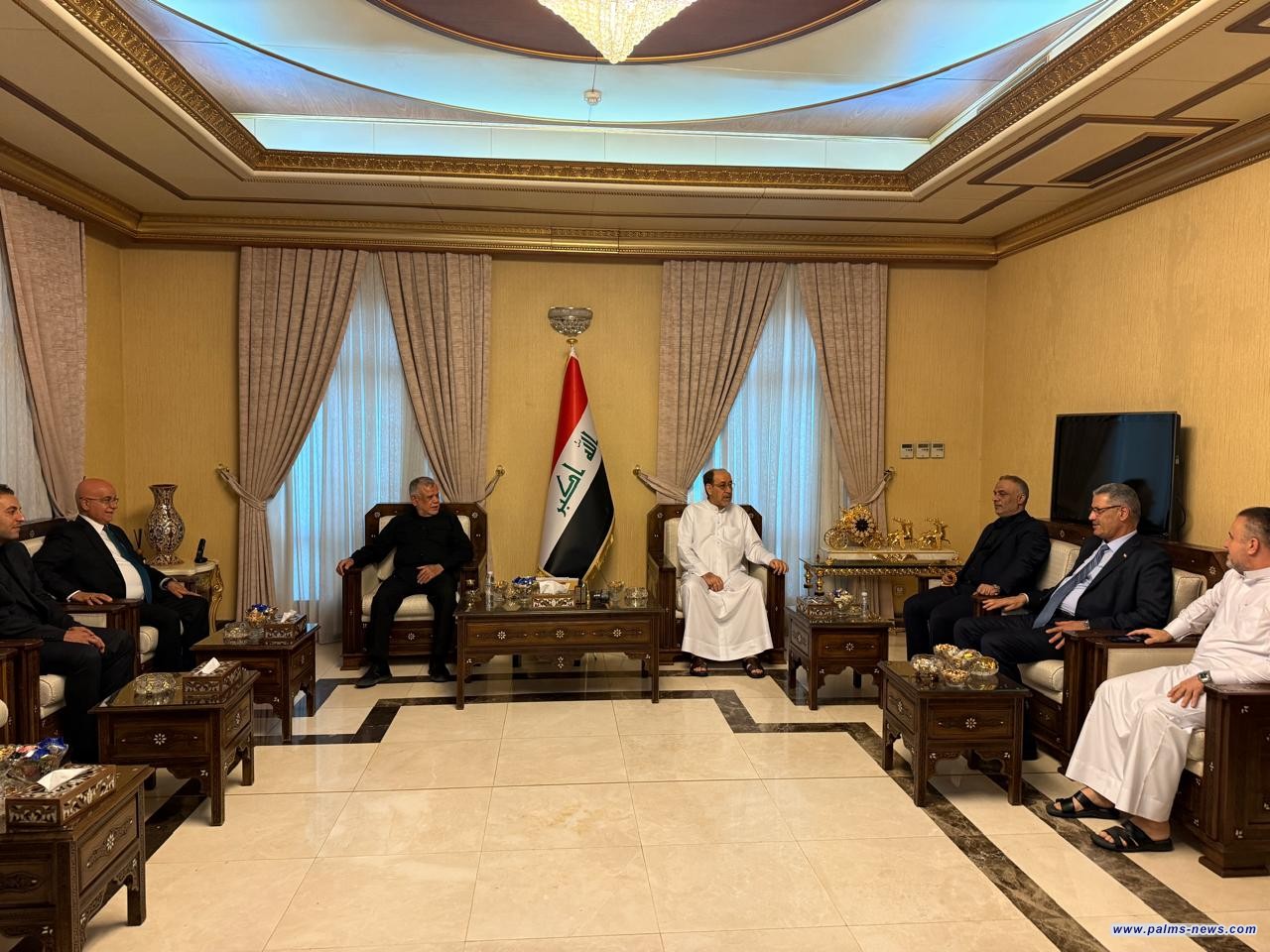 المالكي يستقبل عدداً من القيادات السياسية