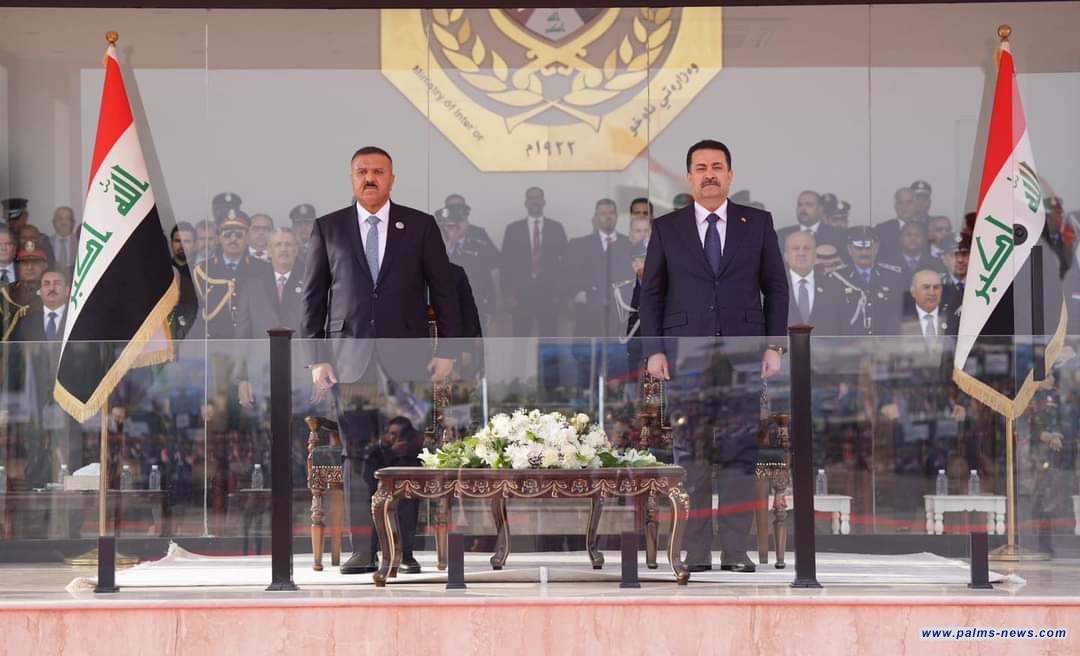 كلية الشرطة تشهد استعراضاً عسكرياً مهيباً احتفاءً بالذكرى (102) لتأسيس الشرطة العراقية