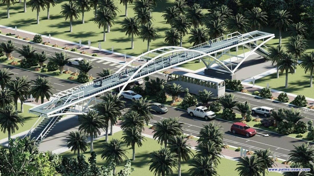 جسر كهربائي لربط الوقف الشيعي بنافورة المتنبي في الكوت