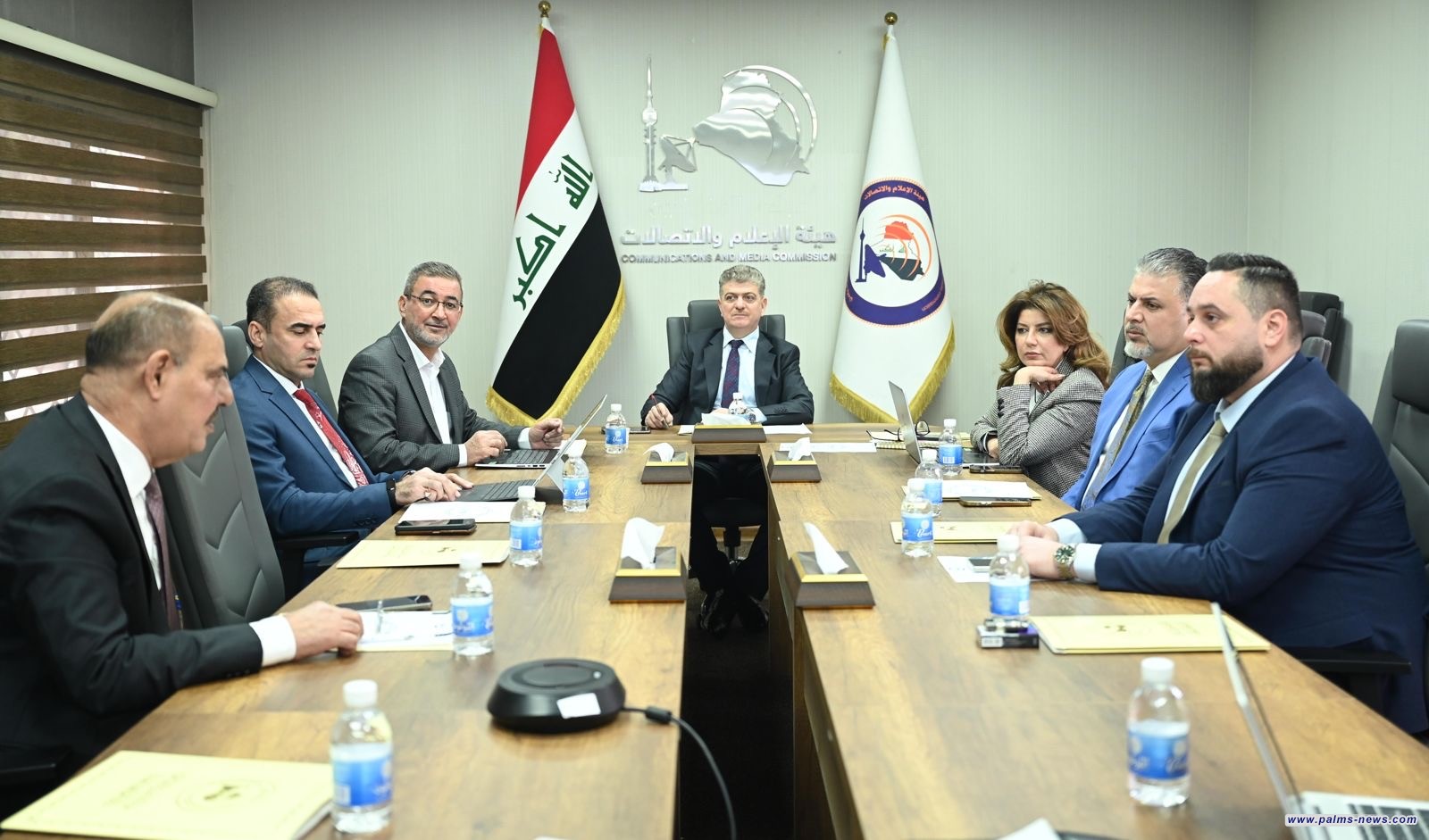 مجلس المفوضين يناقش تسويق النطاق الوطني   IQ لتعزيز الهوية الوطنية.