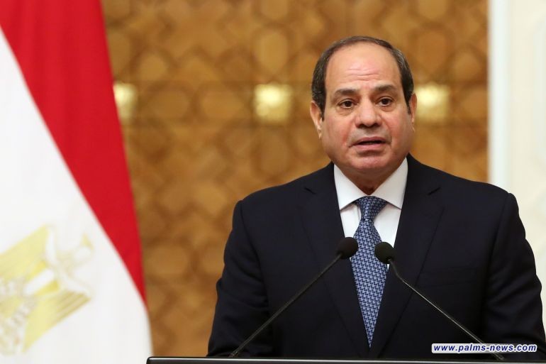 السيسي : حل القضية الفلسطينية لن يكون حساب مصر
