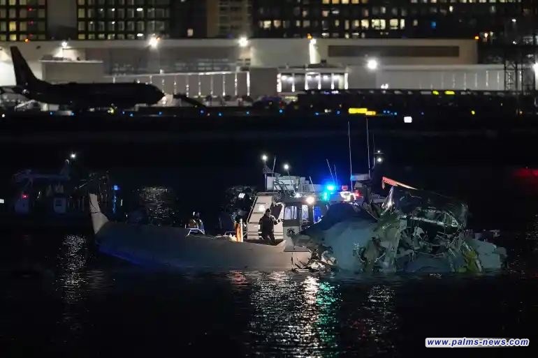 قتلى بتصادم طائرة ركاب ومروحية في واشنطن وترامب يستغرب الحادث