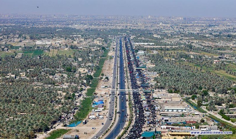 الداخلية: تخصيص الطريق الخدمي من كربلاء الى النجف للتفويج العكسي للزائرين