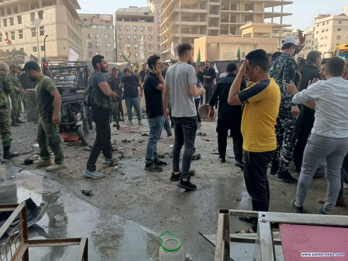 انفجار يوقع جرحى في منطقة السيدة زينب بسوريا