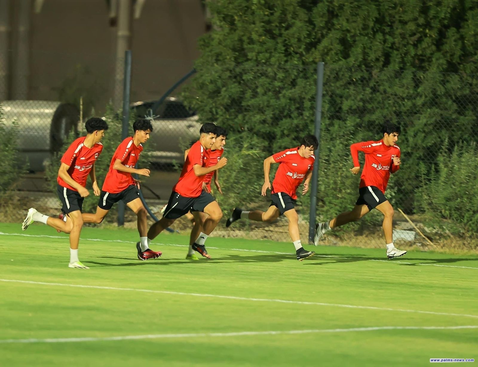 منتخب الشباب العراقي يستعد لودية البحرين في البصرة