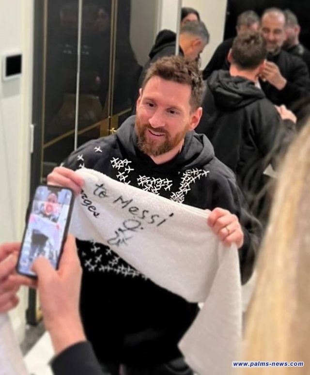 جورج وسوف : إلى ميسي مع حبي