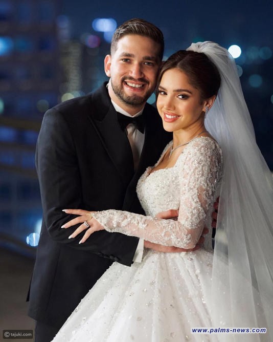 الفنانة رنا رئيس بإطلالة عرائسية تخطف الأنظار