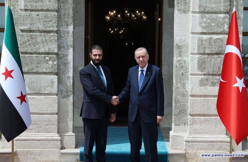 أردوغان يلتقي الشرع في إسطنبول