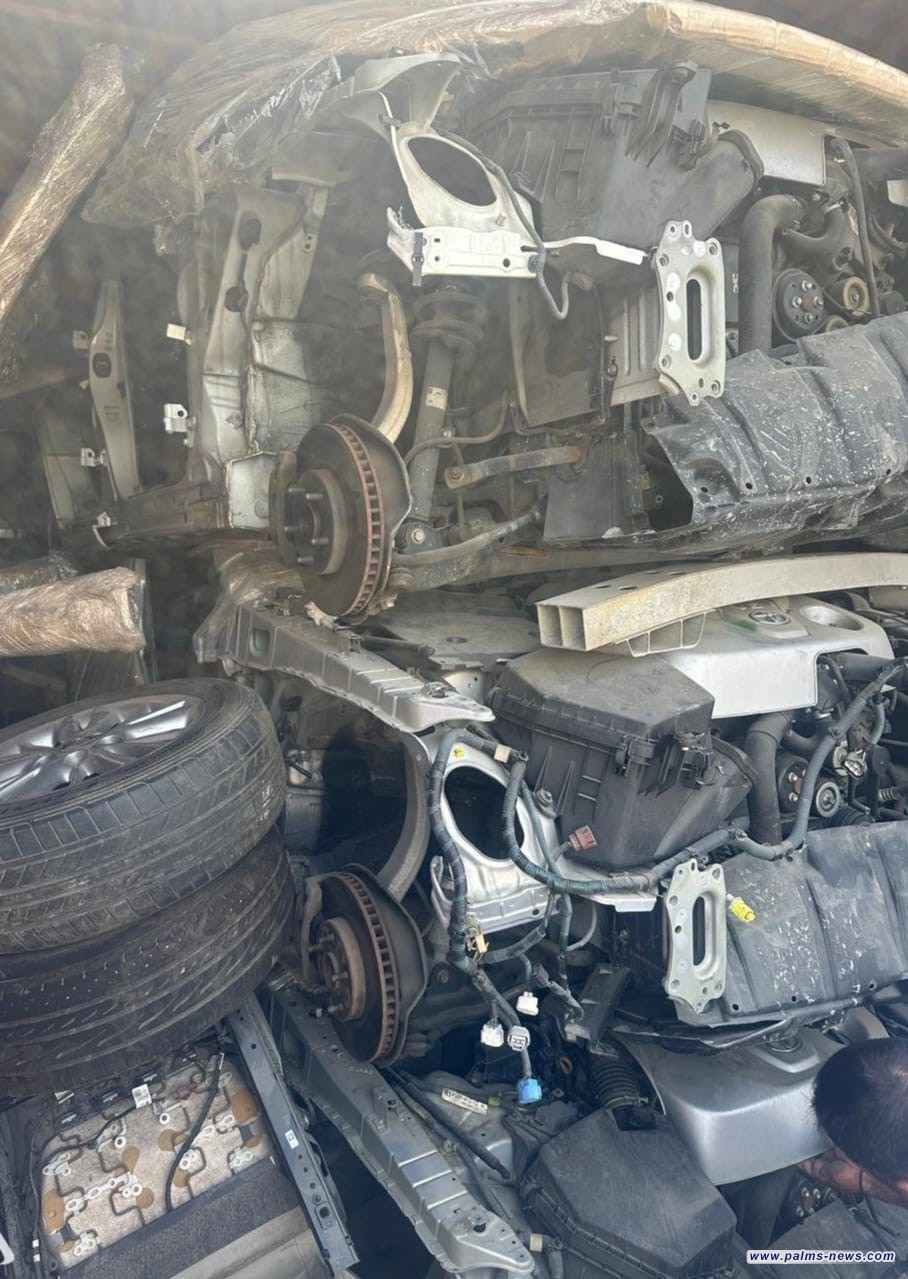 المنافذ تضبط 8 عجلات دون الموديل في منقذ ميناء أم قصر