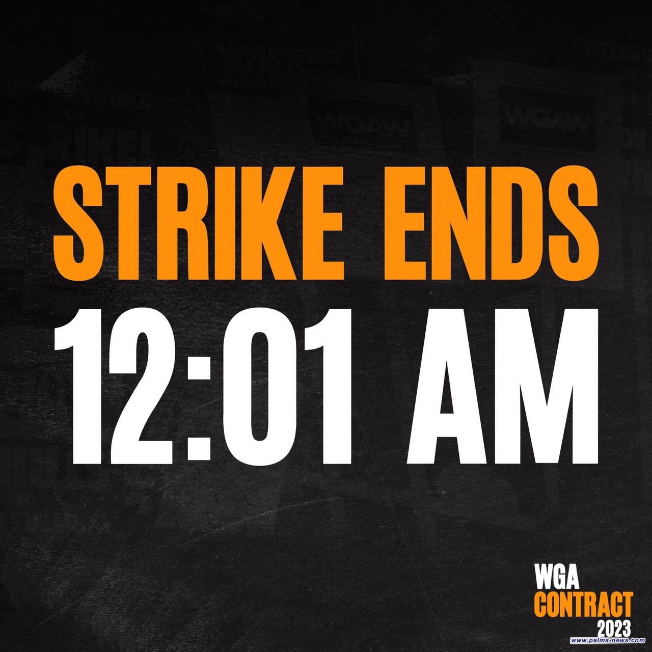 إنتهاء أطول إضراب لكتّاب السيناريو في أمريكا