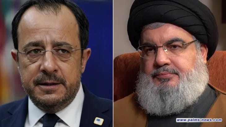 رئيس قبرص يرد على تهديد نصر الله
