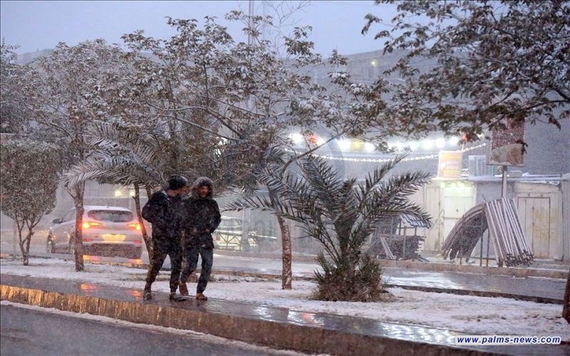 الأنواء الجوية: ذروة الموجة الباردة تبلغ ذروتها الأربعاء في العراق